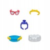 SQUISHMALLOWS SQUISH-A-LONGS kolekcinės figūrėlės, 14 vnt., 2,5 cm
