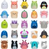 SQUISHMALLOWS SQUISH-A-LONGS kolekcinės figūrėlės, 25 vnt., 2,5 cm