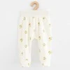 Organinės medvilnės kūdikio kelnaitės su pėdutėmis New Baby Happy Olives, 68 (4-6 mėn.)