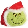 Aster Grinch Grinčas - pliušinis žaislas / pagalvė Grinčas Kalėdų Senelio kostiume 25 cm iš „Spudsters Collection“