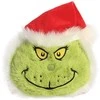 Aster Grinch Grinčas - pliušinis žaislas / pagalvė Grinčas Kalėdų Senelio kostiume 25 cm iš „Spudsters Collection“