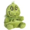 Bt21 Grinch Grinčas - pliušinis žaislas sėdintis Grinčas 13 cm iš „Palm Pals“ kolekcijos