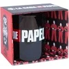 Other Brand La Casa De Papel - Keraminis puodelis dovanų dėžutėje 330 ml (La Casa De Papel logotipas)