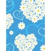 Other Brand Kitas prekės ženklas „Nexgen Skins“ su 3D efektu, skirtas „iPad 2/3/4“ („Hearts and Daisies 3D“)