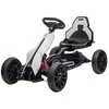 Pedalinis gokartas Baby Mix Speedster baltas
