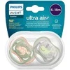 Philips Avent Ultra Air čiulptukai 2 vnt., 6-18 mėn. berniukui, dydis 6-18 mėn., 6-18 mėn.