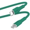 PURO ICON minkštas laidas – USB-C prie Lightning MFi 1,5 m (Jade)