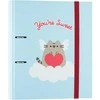 Pusheen - A4 segtuvas iš Purrfect Love kolekcijos (2 žiedai, elastinė juosta)