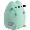 Pusheen - pliušinis talismanas 18 cm (pastelinė mėtų spalva)