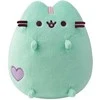 Pusheen - pliušinis talismanas 18 cm (pastelinė mėtų spalva)
