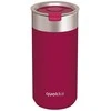 „Quokka Boost“ kavos puodelis - nerūdijančio plieno terminis puodelis su alaus aliejumi 400 ml (Maroon)