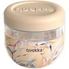 Quokka Bubble Food Jar - Plastikinė maisto talpa / priešpiečių dėžutė 770 ml (Vintage Floral)