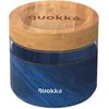 Quokka Deli Food Jar - Stiklinis maisto indas / priešpiečių dėžutė 820 ml (Medžio grūdai)