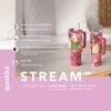 Quokka Stream – nerūdijančio plieno termo puodelis 950 ml su šiaudeliais (turkis)