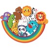 2Kids Toys Rappa 2Kids Žaislai 2 viename gyvūnų pusiausvyros dėlionė