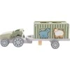 2Kids Toys Rappa 2Kids Žaislai Medinis automobilis su gyvūnais