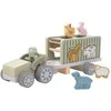 2Kids Toys Rappa 2Kids Žaislai Medinis automobilis su gyvūnais