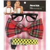 Rappa Bow tie with glasses and braces