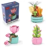 Dėlionė Rappa Building set flower in a pot