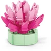 Dėlionė Rappa Building set flower in a pot