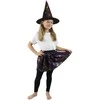 Rappa Children costume juodas tutu skirt with cobwebs