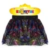 Rappa Children costume juodas tutu skirt with cobwebs