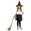Rappa Children costume juodas tutu skirt with cobwebs