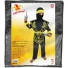 Rappa Vaikiškas kostiumas - geltonas NINJA (S)