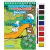 Dėlionė Rappa Coloring book with paints and a brush Smurfs 2