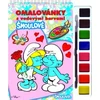 Rappa Coloring book with paints and a brush Smurfs 1