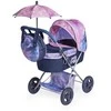 DeCuevas Toys Rappa DeCuevas 85076 vežimėlis su skėčiu nuo saulės – 60 cm