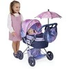 DeCuevas Toys Rappa DeCuevas 85076 vežimėlis su skėčiu nuo saulės – 60 cm