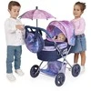 DeCuevas Toys Rappa DeCuevas 85076 vežimėlis su skėčiu nuo saulės – 60 cm