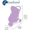 DeCuevas Toys Rappa „DeCuevas 90276“ vežimėlis – 55 cm