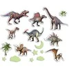 Rappa DINO lipdukai, šviečiantys tamsoje
