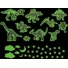 Rappa DINO lipdukai, šviečiantys tamsoje