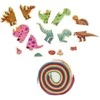Dėlionė Rappa Dinozauro raištelių žaislas