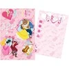 Rappa Disney princesės vakarėlio rinkinys 5 kvietimai 5 vokai