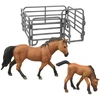 Rappa Horse set 2 pcs with fence