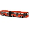 Rappa Kovový kloubový autobus červený Bratislava/ČB 18 cm
