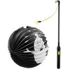 Rappa Helovino žibintas 25 cm su pagaliuku 40 cm