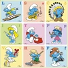 Rappa Memory game in the Smurfs alphabet workbook