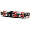 Rappa Metalinis autobusiukas PID Prague raudonas 18 cm