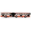 Rappa Metalinis autobusas raudonas 18 cm