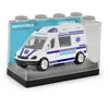 Rappa Metalinis greitosios pagalbos automobilis Ostrava 7 cm