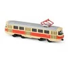 Rappa Metalinis čekiškas retro tramvajus 16 cm