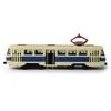 Rappa Metalinis čekiškas retro tramvajus mėlynas 16 cm šviesos garsas