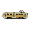 Rappa Metalinis čekiškas retro tramvajus geltonas 16 cm šviesos garsas