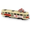 Rappa Metal Czech retro tram red 16 cm PRAGUE
