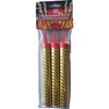 Rappa Šventinis fontanas auksinis 12 cm 3 vnt.